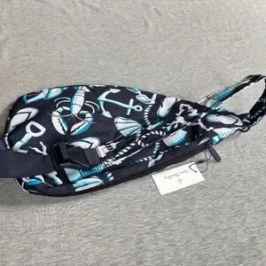 Vera Bradley | Bags | Vera Bradley Blue Nautical Sling Bag  display picture 1